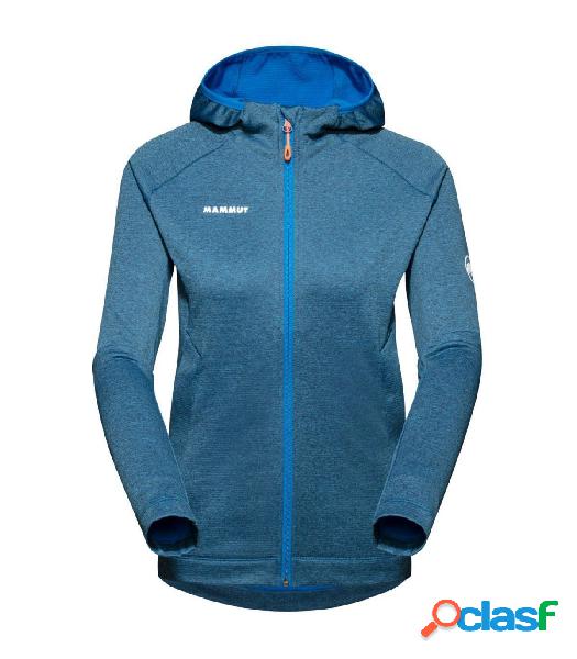 CHAQUETA MAMMUT CON CAPUCHA NAIR ML MUJER ICE MELANGE L