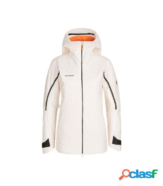 CHAQUETA MAMMUT CON CAPUCHA NORDWAND THERMO HS MUJER BLANCO