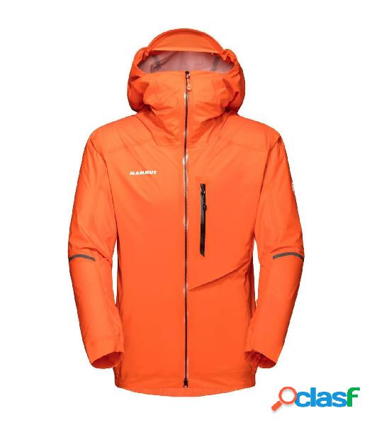 CHAQUETA MAMMUT NORDWAND LIGHT HS HOODED HOMBRE NARANJA S