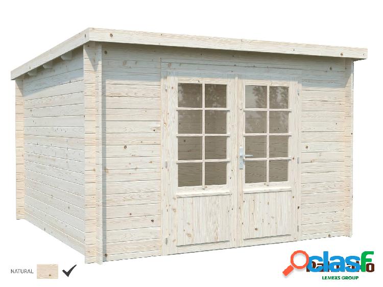 Cabaña de madera Palmako Ella 8.7m2 Madera Natural