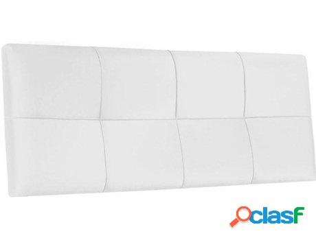 Cabecero ADEC Square (Blanco - Símil Piel - 100 x 160)