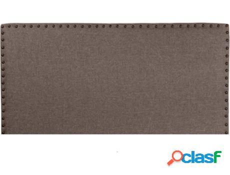 Cabecero MESEFOR Tapizado (Marrón - Polipiel - 7x105x60 cm)