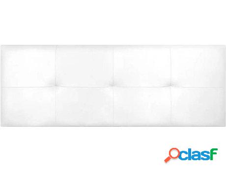 Cabecero de Cama IMPERIAL RELAX Tapizada (Blanco - Polipiel