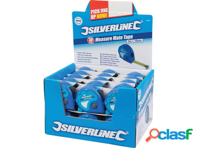 Caja con Flexómetros SILVERLINE 633625