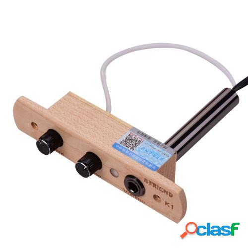 Cajon Drum Sound Hole Pickup Sistema de captación de