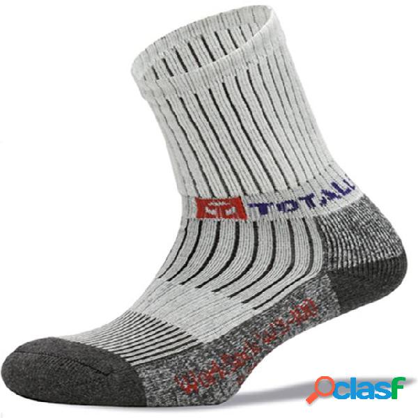 Calcetin Invierno 35-38 Nylon/Algodon/Poliester/Elastan Gris
