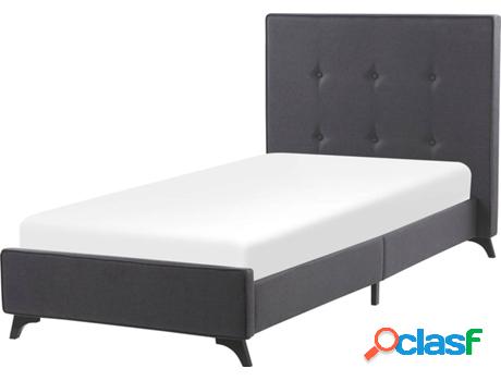 Cama Ambassador (Gris - Poliéster -216x102x106 cm)