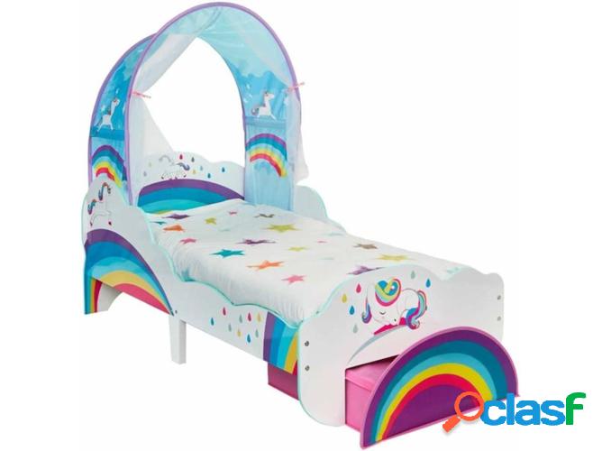 Cama infantil WORLDS APART cajón unicornio (Compatible con