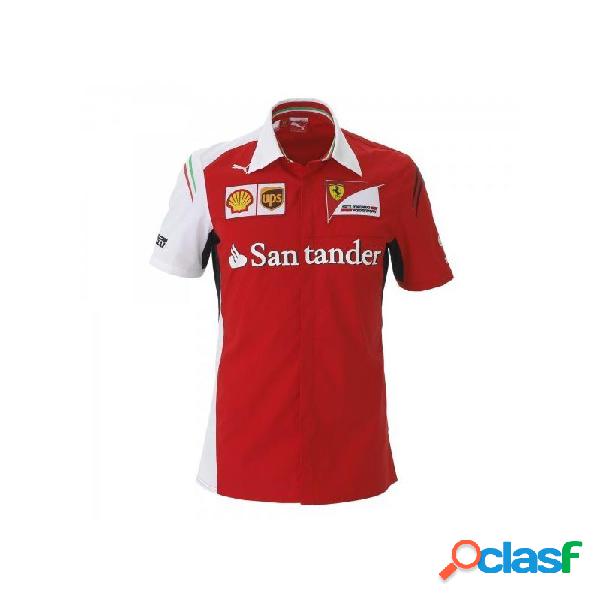 Camisa Ferrari hombre Scuderia rojo talla S