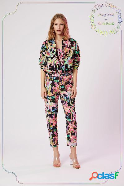 Camisa oversize serpientes