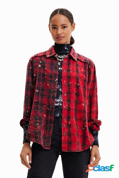 Camisa tartÃ¡n punk