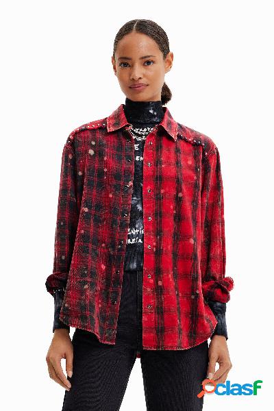 Camisa tartÃ¡n punk