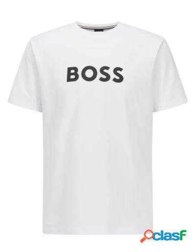 Camiseta Hombre Hugo Boss Colores L Blanco