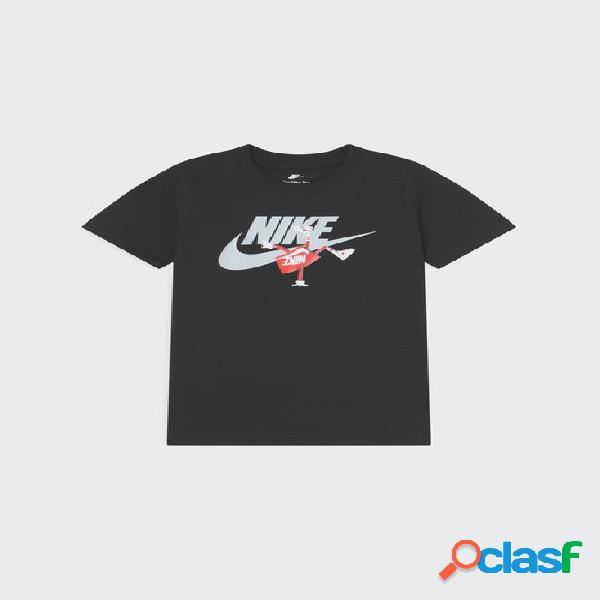 Camiseta Nike sportswear big kids black niño