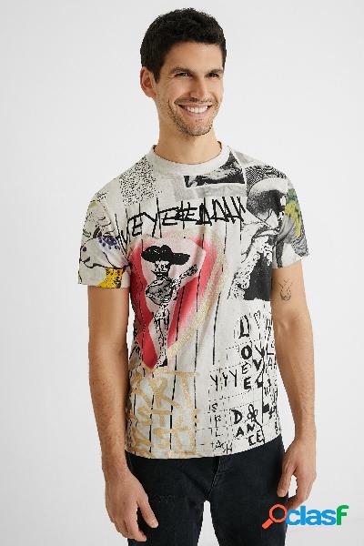 Camiseta arty 100% algodÃ³n