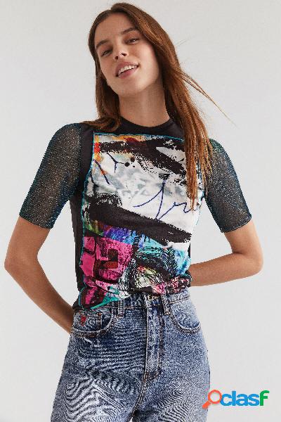 Camiseta arty patch