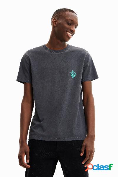 Camiseta manga corta lavada