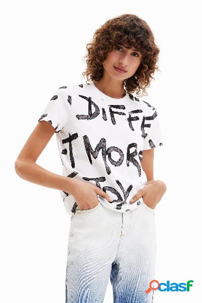 Camiseta texto "Manifesto"