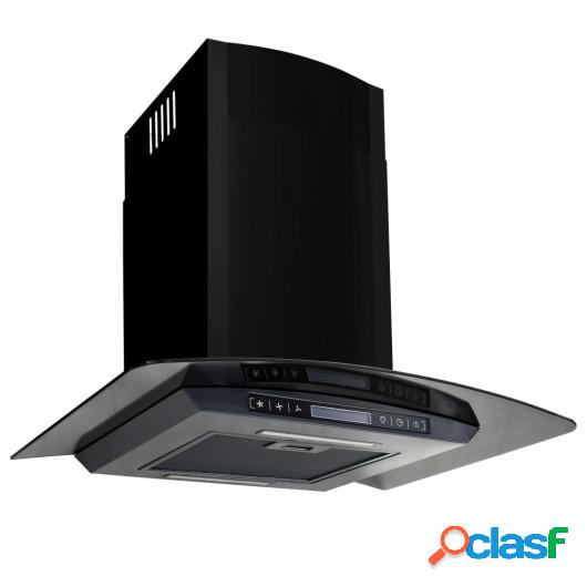 Campana extractora pared 60 cm acero inoxidable 756 m³/h