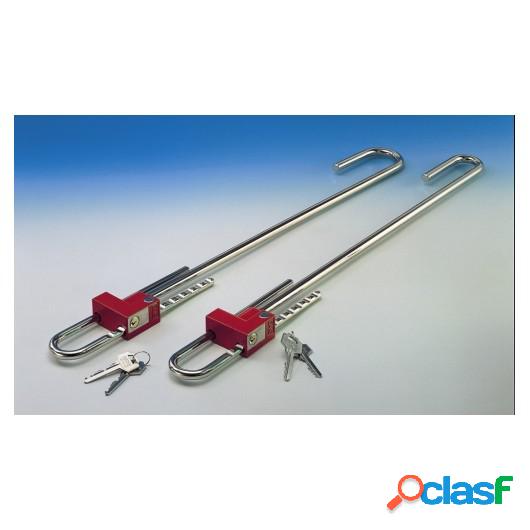 Candado Antirrobo Coche Arco Ø10Mm Normal Niquelado 06501