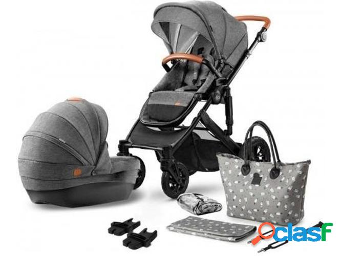 Carrito de Bebé Duo KINDERKRAFT 2 In 1 Grey 2020 Negro