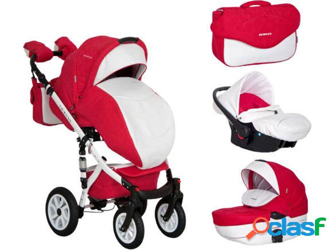 Carrito de Bebé Individual RIKO Brano Ecco + Carlo Sport
