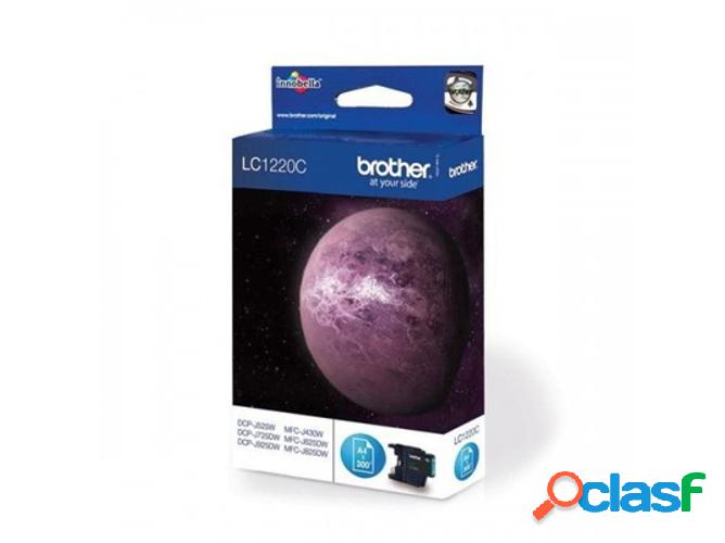 Cartucho de tinta Original BROTHER LC1220CBP Cian 300
