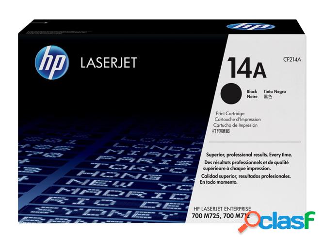 Cartucho de tóner original LaserJet HP 14A negro para