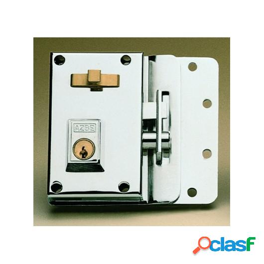 Cerradura Sobreponer 70X45Mm 10Ihn Niquel Picaporte/Palanca