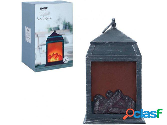 Chimenea Eléctrica AMBIENTS LED Negro (16x14x26cm)