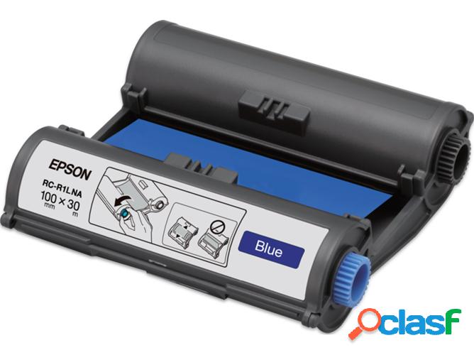 Cinta EPSON RC-R1LNA azul 100 mm - para LabelWorks Pro100