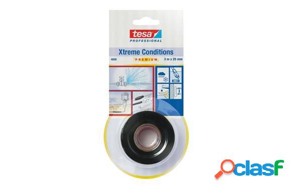 Cinta Silicona Autosoldable Tesa Tape 25 Mm X 3 M Negra