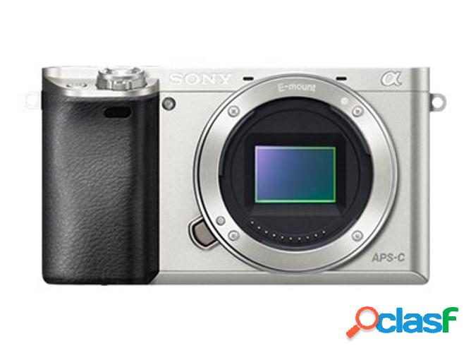 Cámara Mirrorless SONY A6000 (Plata - 24.3 MP - Sensor: