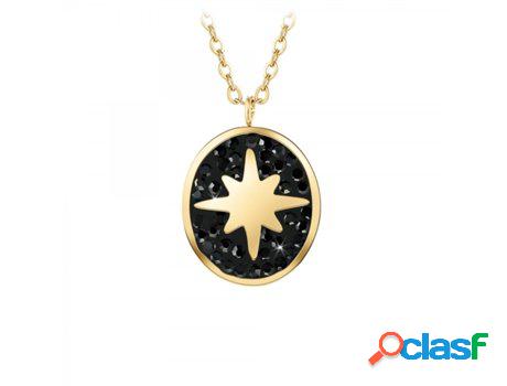 Collar SC_BOHEME Cristales (Acero - Dorado - 40, 45 ou 50cm)
