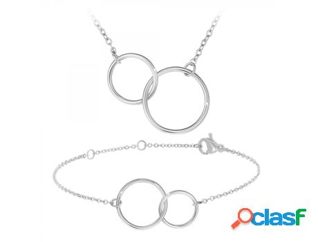 Collar SC_CRYSTAL (Acero - 40, 45, 50 ou 55cm)