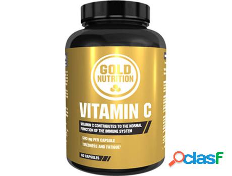 Complemento Alimentar GOLDNUTRITION Vitamin C 500 Mg (60