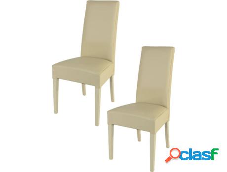Conjunto de 2 Sillas T M C S Luisa (Beis - 99x46x55 cm -