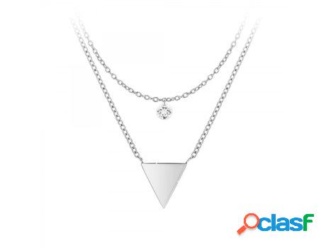 Conjunto de Collares SC_BOHEME Cristales (Acero - 35cm)