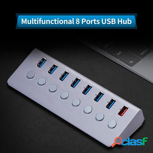 Convertidor de extensión USB multifuncional de concentrador