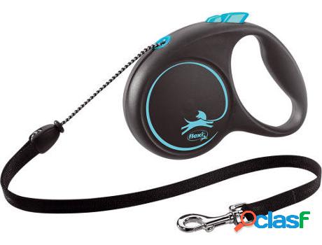 Correa para Perros FLEXI 187685 (Negro - 500 cm - 195 g -