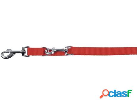 Correa para Perros KERBL Ajustable (Rojo - 20x2cm - Nylon -