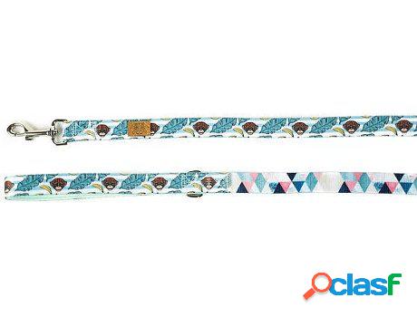 Correa para Perros PETS & PROPS Webbing Tropical Monkey Dual