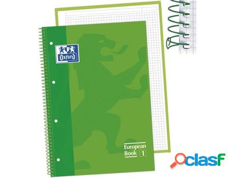 Cuarderno OXFORD Espiral (Verde - A4 - 21x29.7cm)