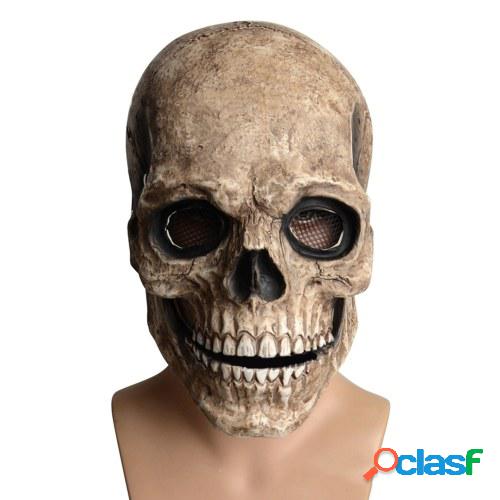 Cubierta de cara de calavera de cabeza completa Hel-met