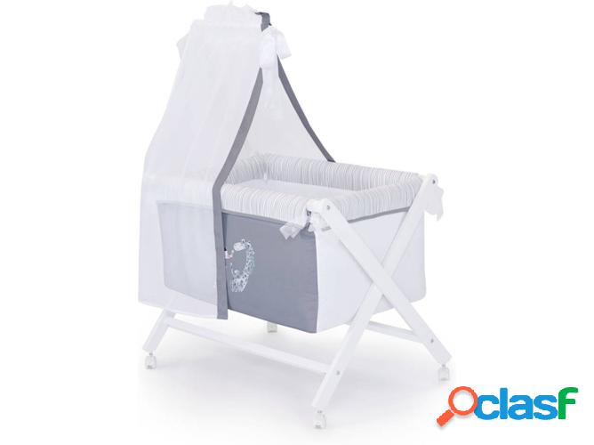Cuna NAF NAF Minicuna + Textil y Velo Sophie & The Giraffe