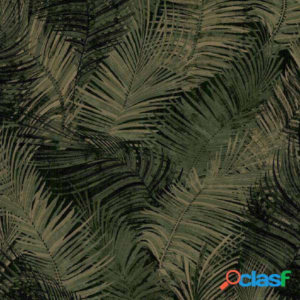 DUTCH WALLCOVERINGS Papel de pared Palm verde