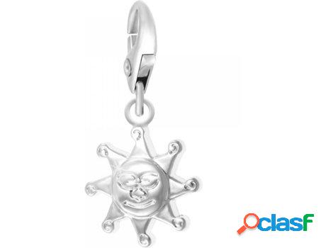 Dije SC_CRYSTAL (bañado a rodio - 14 mm x 14 mm)