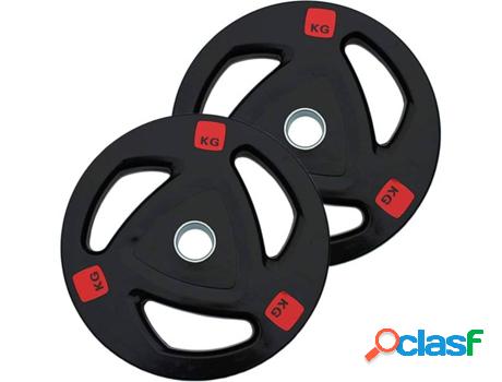 Discos FITNESS TECH de Goma (20KG)
