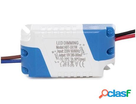 Driver Dimable GREENICE Foco Downlight LED 3W