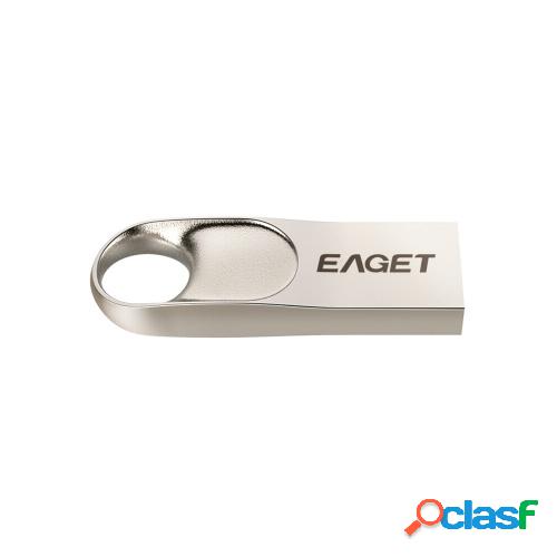 EAGET U2 USB Flash Drive 64GB Metal U Disk USB2.0 Portátil